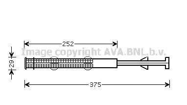 AVA QUALITY COOLING old379 -  Осушитель, кондиционер
